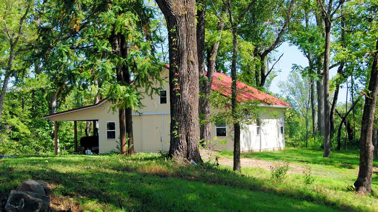 c.1845 Mickle Knox - Barn exterior with rustic charm